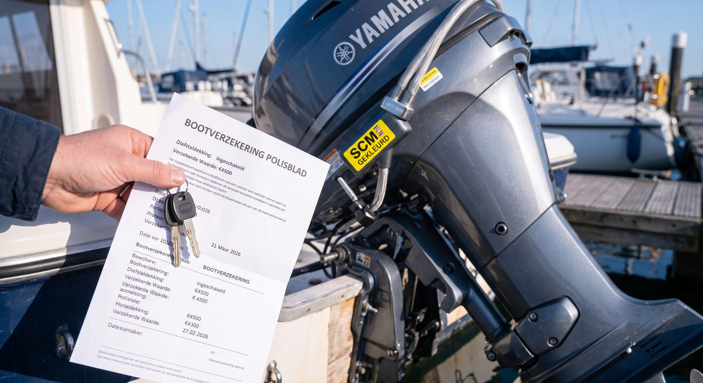 Buitenboordmotor gestolen: ben je verzekerd?